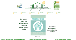 Desktop Screenshot of healthyhomeexpert.com